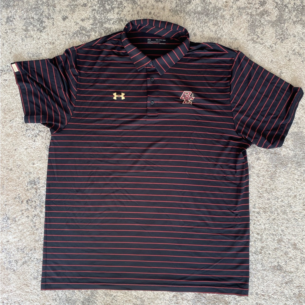 Under Armour Men’s Short Sleeve Polo Boston College